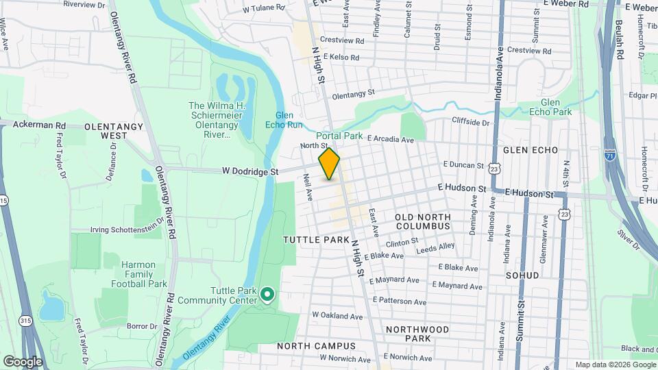 34 W Duncan St, Unit 34 W Duncan St Map and Location Details