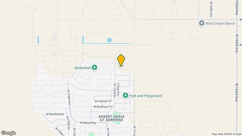 17182 W Oberlin Way Map and Location Details