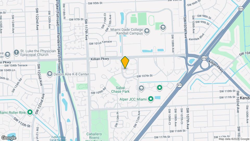 10661 SW 113th Pl Map and Location Details