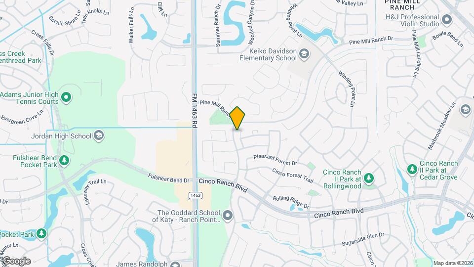 4814 Sequoia Park Ln Map and Location Details