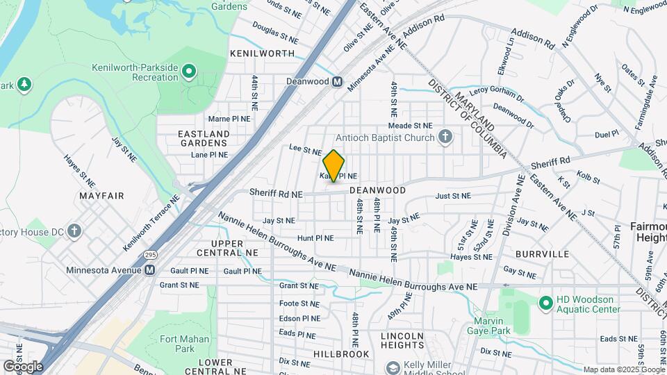 4712 Sheriff Rd NE Map and Location Details