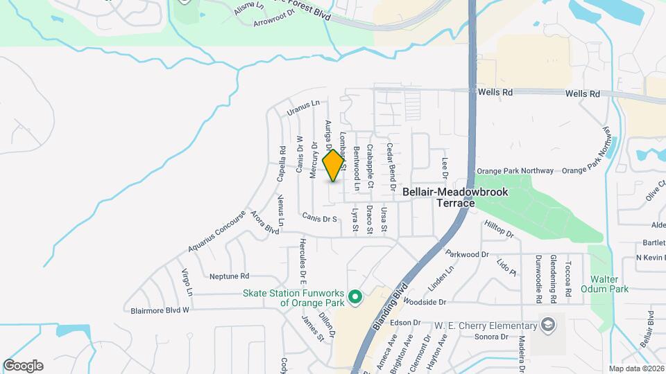 805 Meadowbrook Dr Map and Location Details