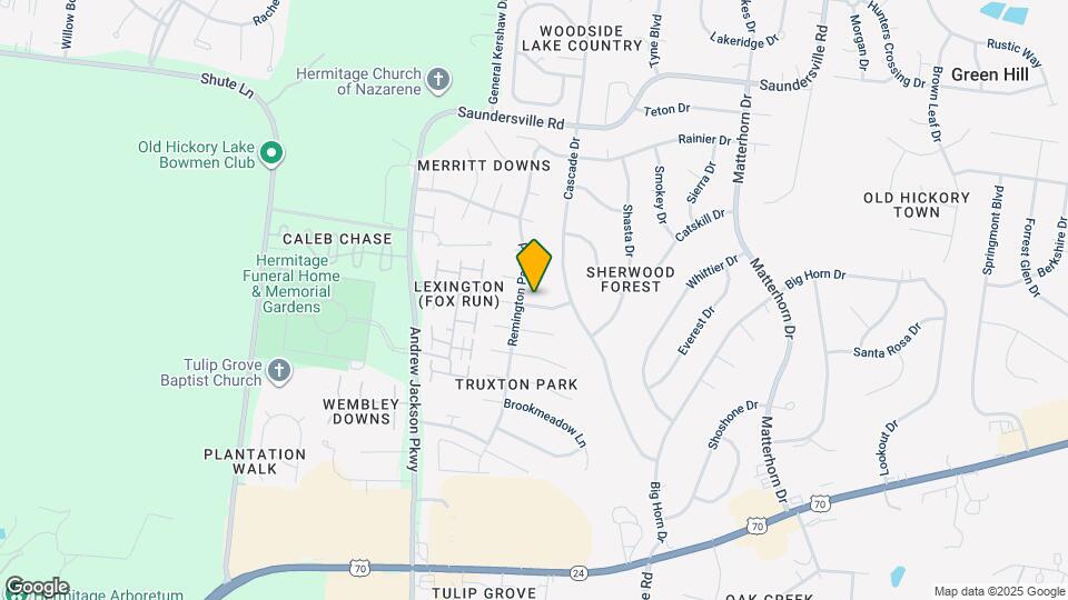 2809 Summer Hollow Ln Map and Location Details