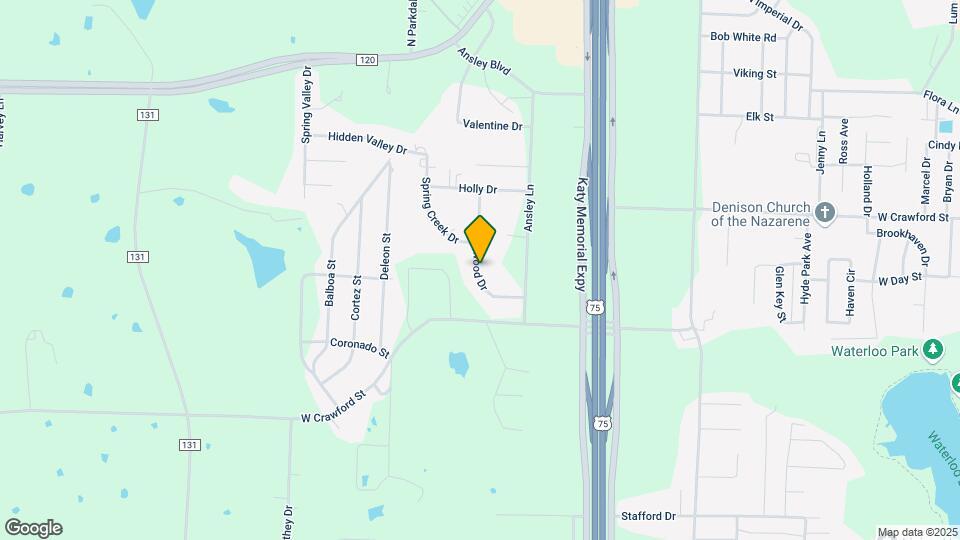 3601 Oakwood Dr Map and Location Details