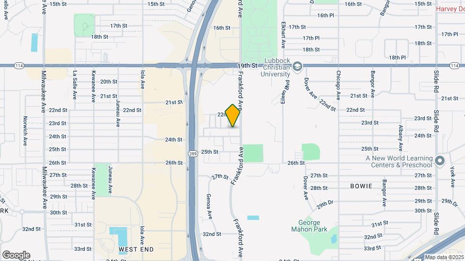 Oak Creek Apartments Map and Location Details