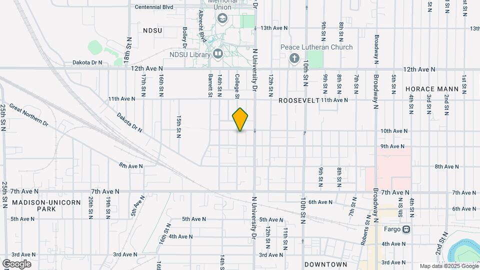915 College St N Map and Location Details