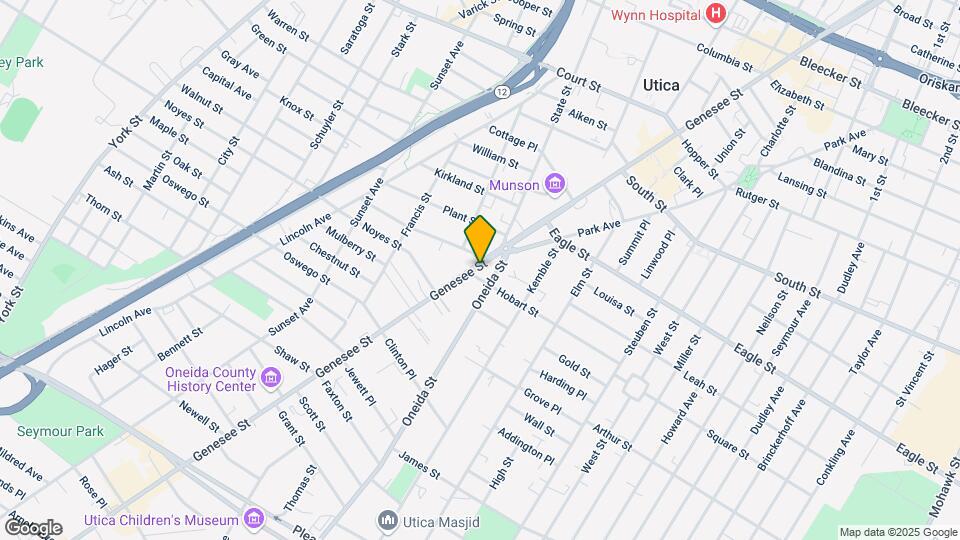 1317 Genesee St Map and Location Details