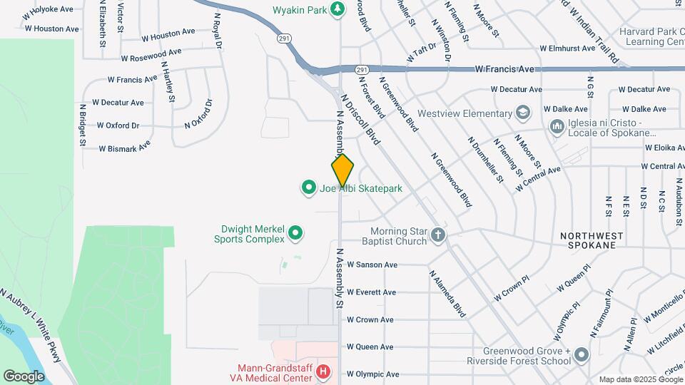 5724 N Assembly St Map and Location Details