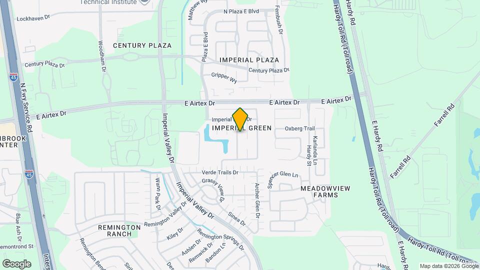 19922 Imperial Brook Dr Map and Location Details