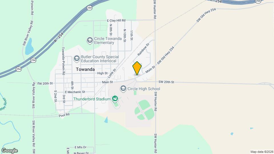 703 E Mls Dr Map and Location Details