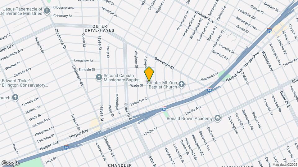 9400 Lakepointe St Map and Location Details