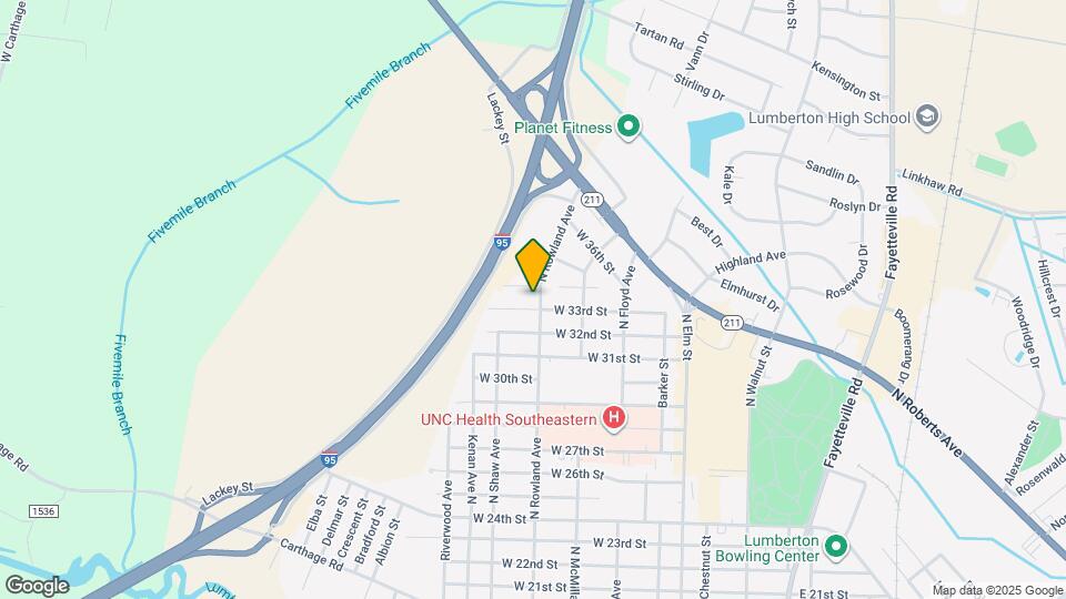 502 W 33rd St Map and Location Details