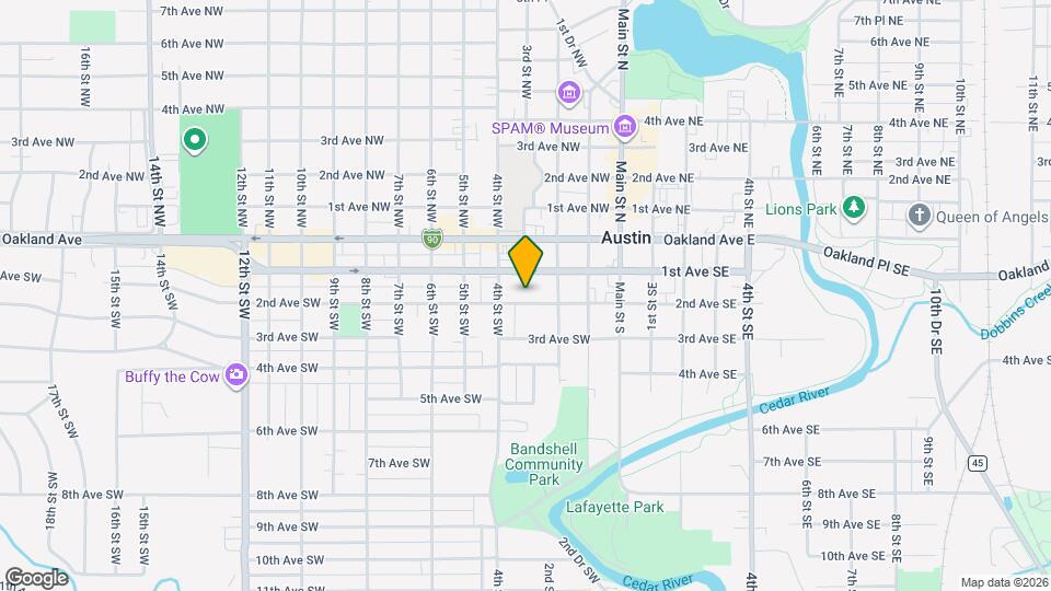 400 2nd Ave SW Map and Location Details