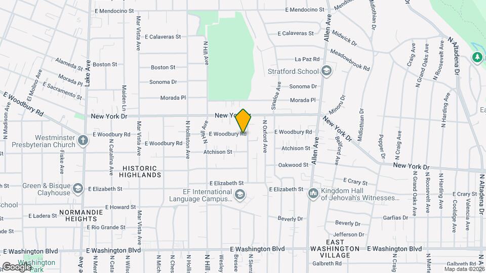 1554 E Woodbury Rd Mapa y Detalles de la Ubicación