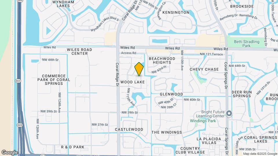 4260 NW 114th Terrace Map and Location Details