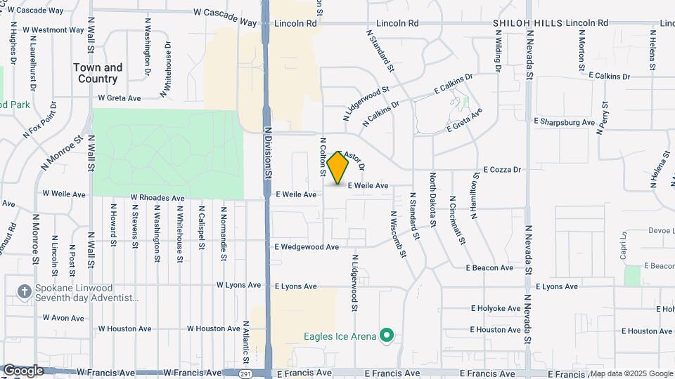 108 E Weile Ave Map and Location Details