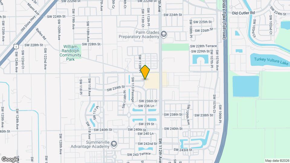 23313 SW 113th Ct Map and Location Details