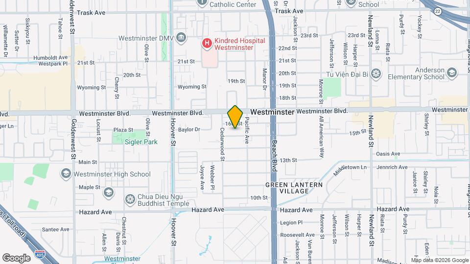 7793 15th St Map and Location Details