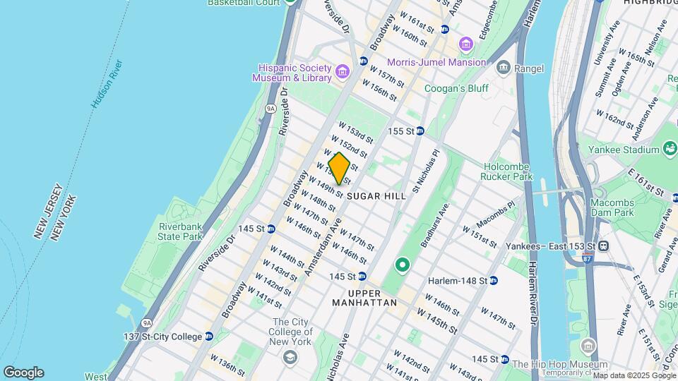 507 W 149th St Mapa y Detalles de la Ubicación