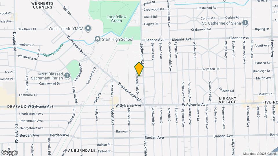 4156 Garden Park Dr Map and Location Details