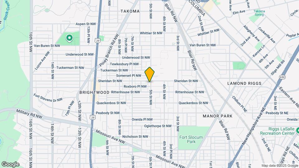 6216 5th St NW Map and Location Details