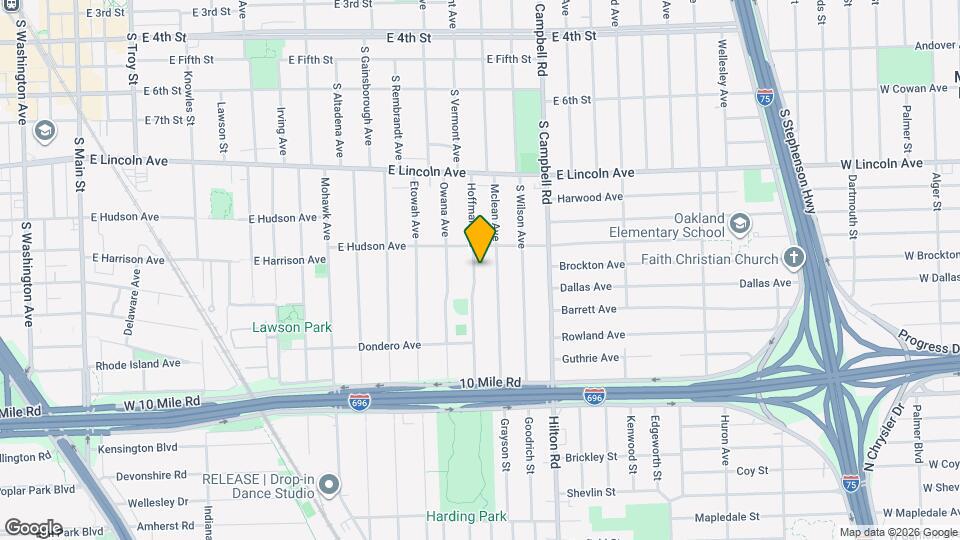 1127 Hoffman Ave Map and Location Details