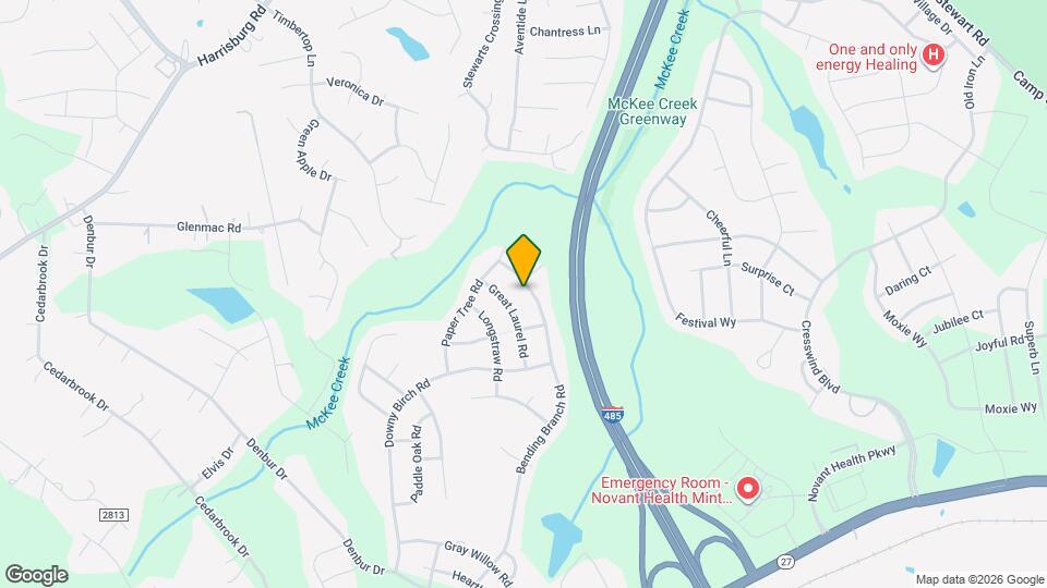 12429 Bending Branch Rd Mapa y Detalles de la Ubicación