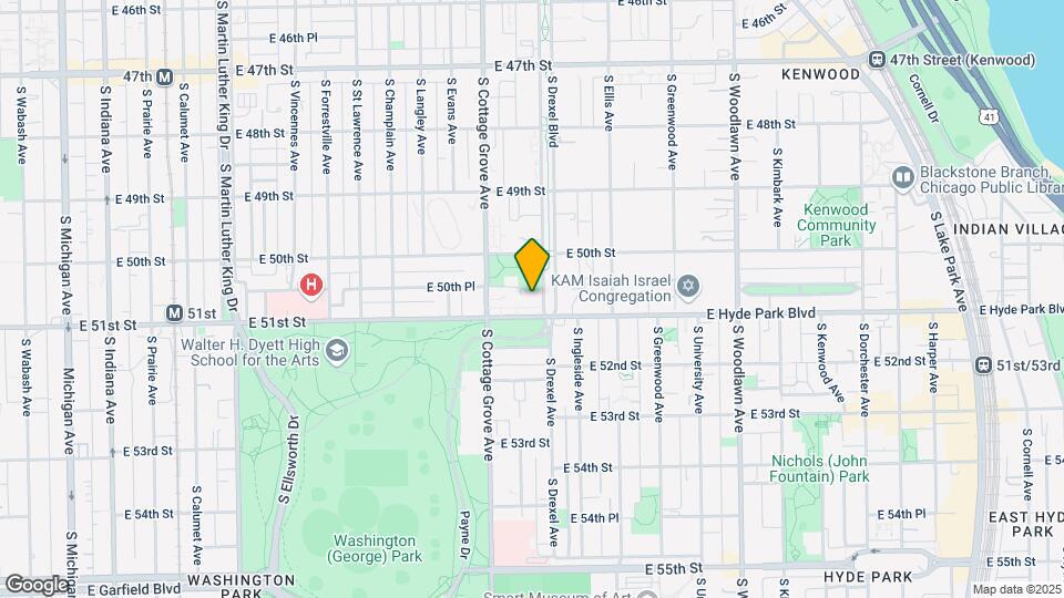 5036-5052 S Drexel Blvd Mapa y Detalles de la Ubicación