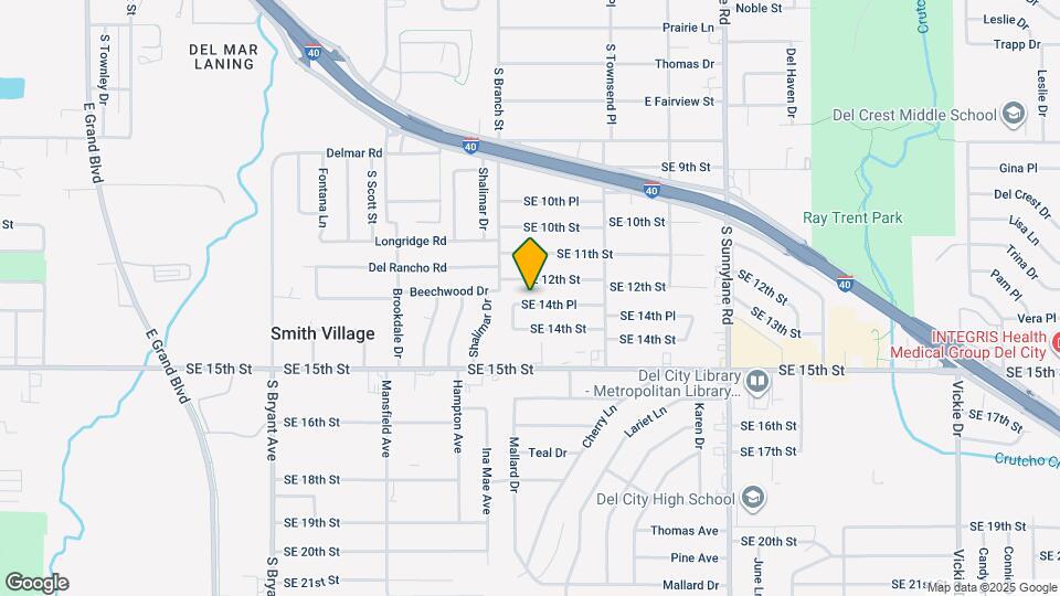 3919 SE 14th Pl Map and Location Details