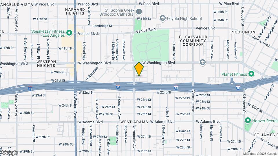 1872 W 20th St Map and Location Details