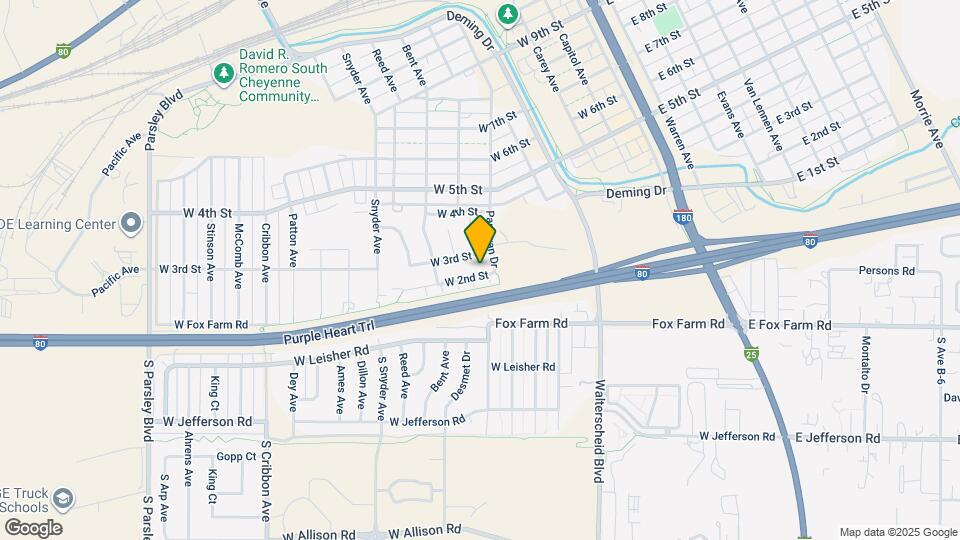 520 W 2nd St Mapa y Detalles de la Ubicación