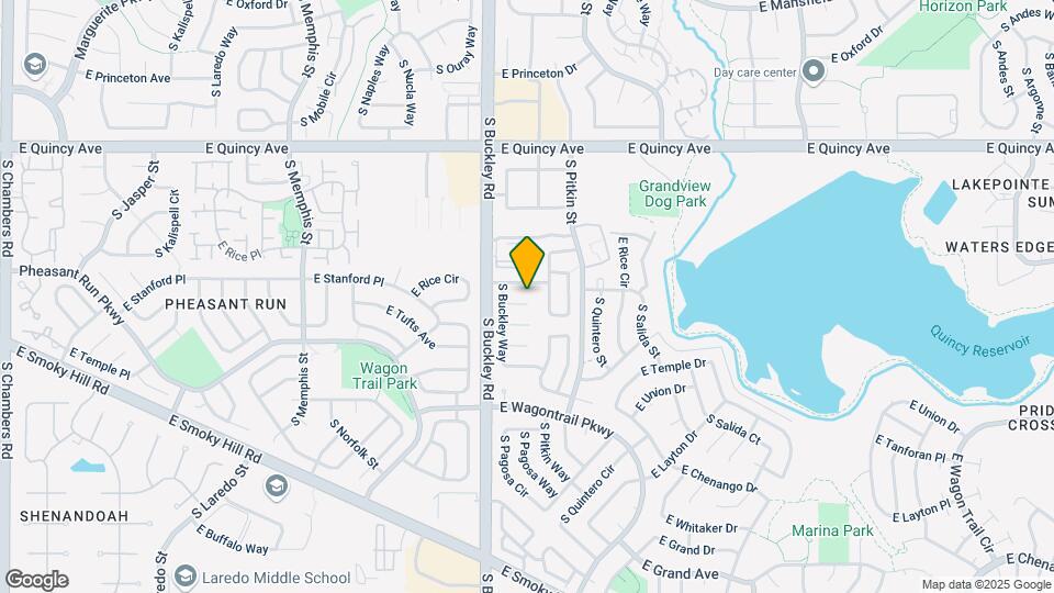 16969 E Stanford Pl Map and Location Details