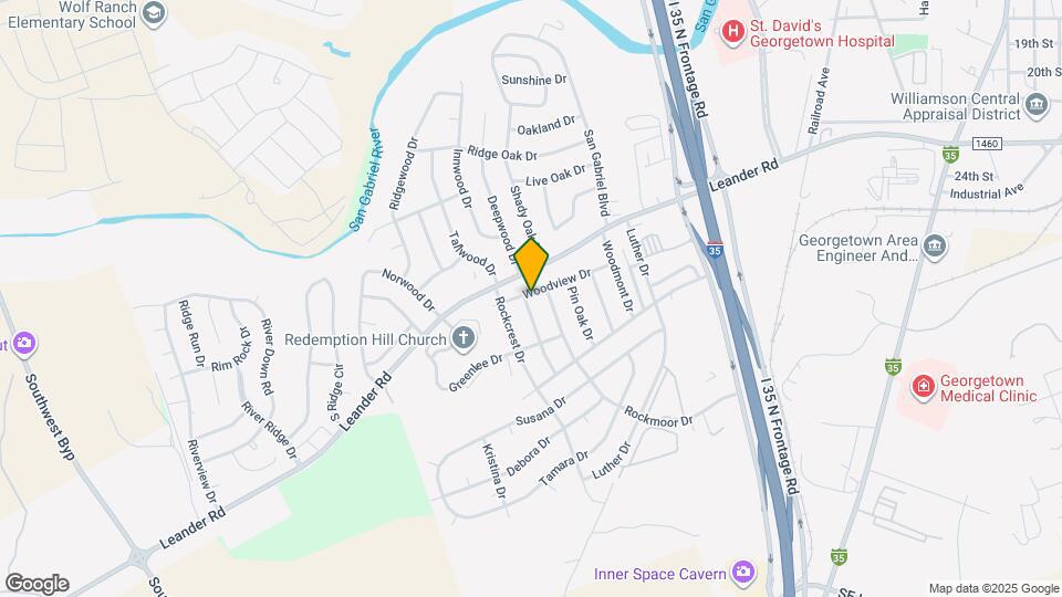 200 Woodstone Dr Map and Location Details