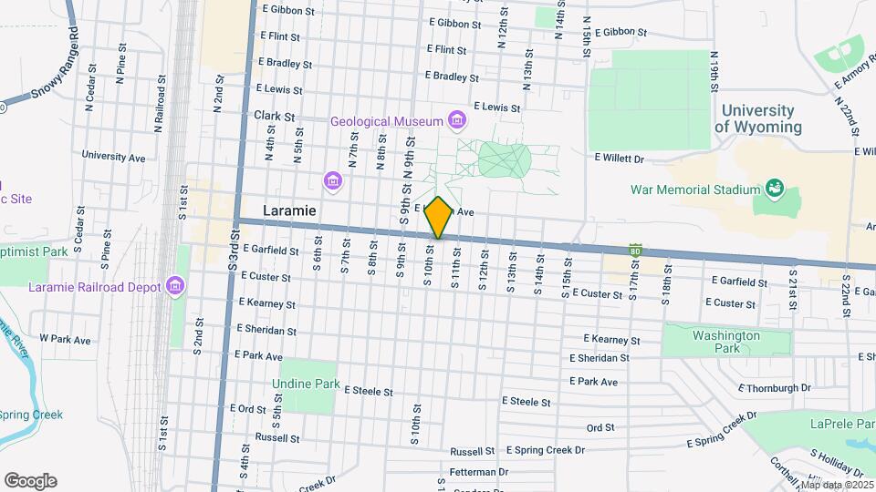 309 S 10th St Map and Location Details