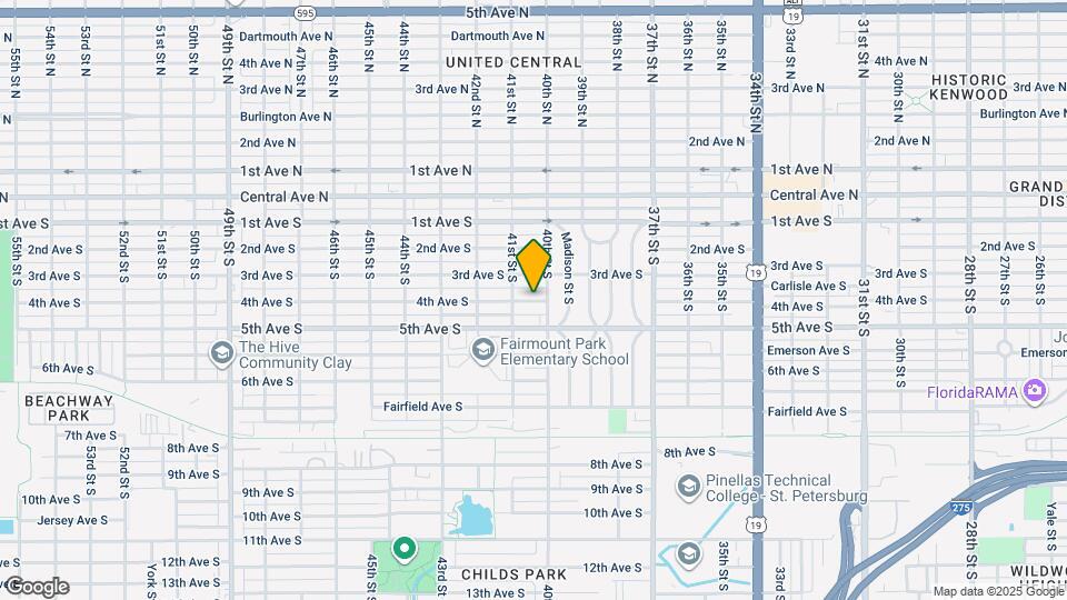 4021 4th Ave S Map and Location Details