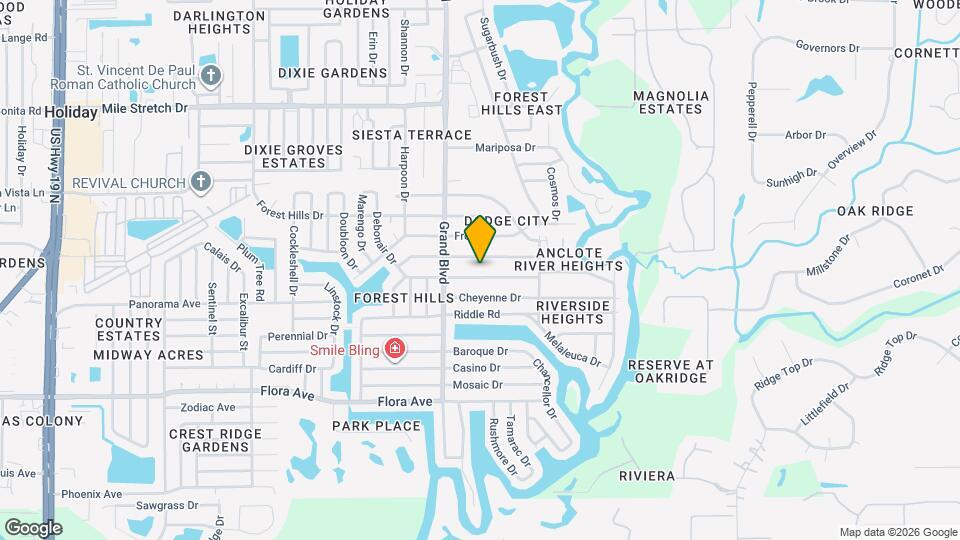 5543 Silver Spur Dr Map and Location Details