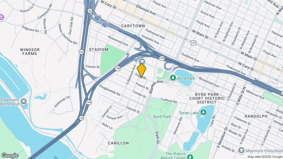 3007 Grant St Map and Location Details