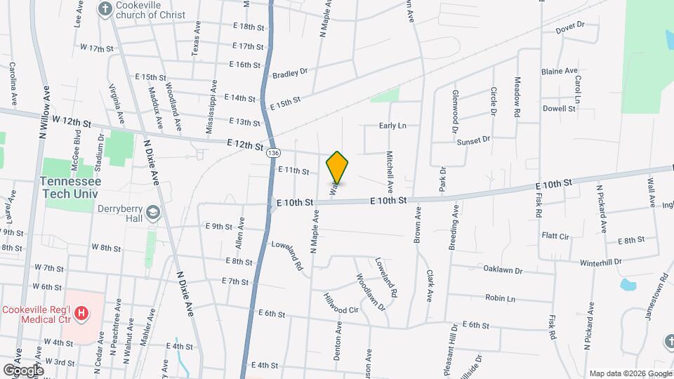 1015 Walton Ln, Unit A6 Map and Location Details