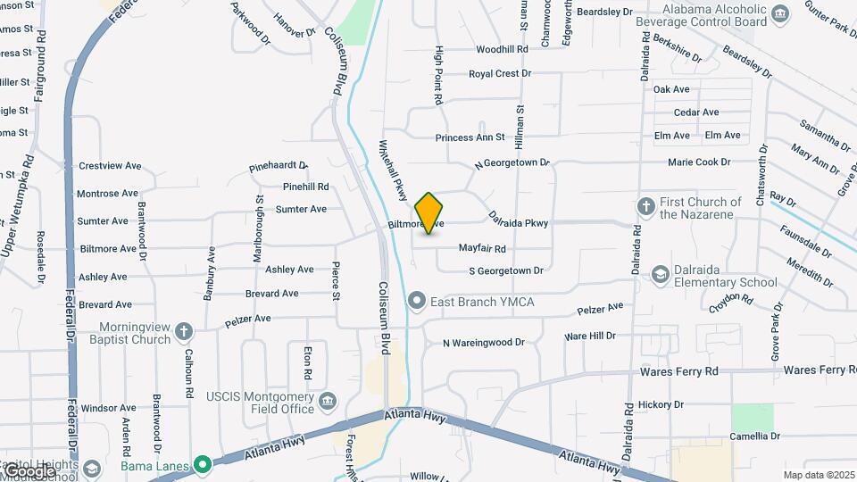 3431 Mayfair Rd Map and Location Details