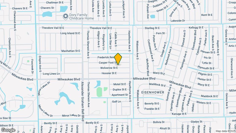 845 Wolverine St E Map and Location Details