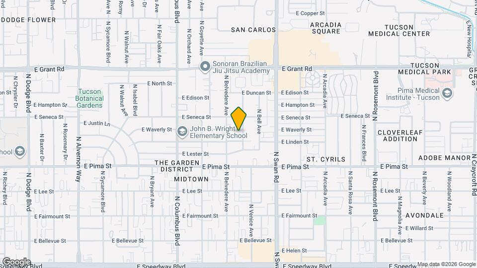 1921 N Madelyn Ave Map and Location Details