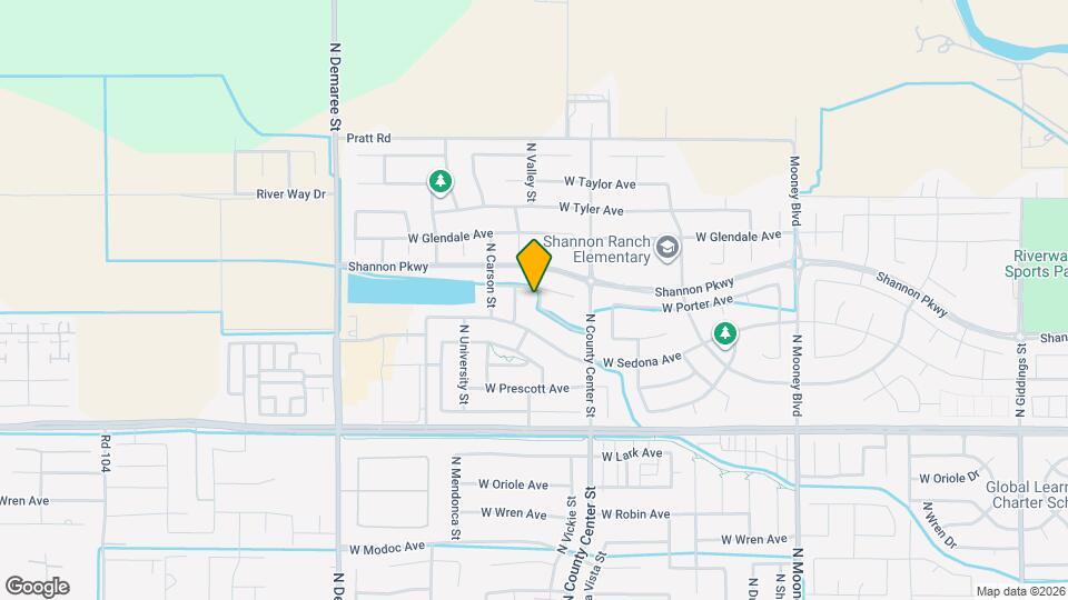 3443 N Jackie St Map and Location Details