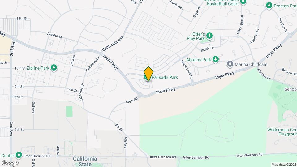 490 Palisade Dr Map and Location Details