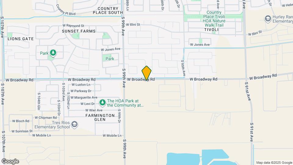 9734 W Luxton Ln Mapa y Detalles de la Ubicación