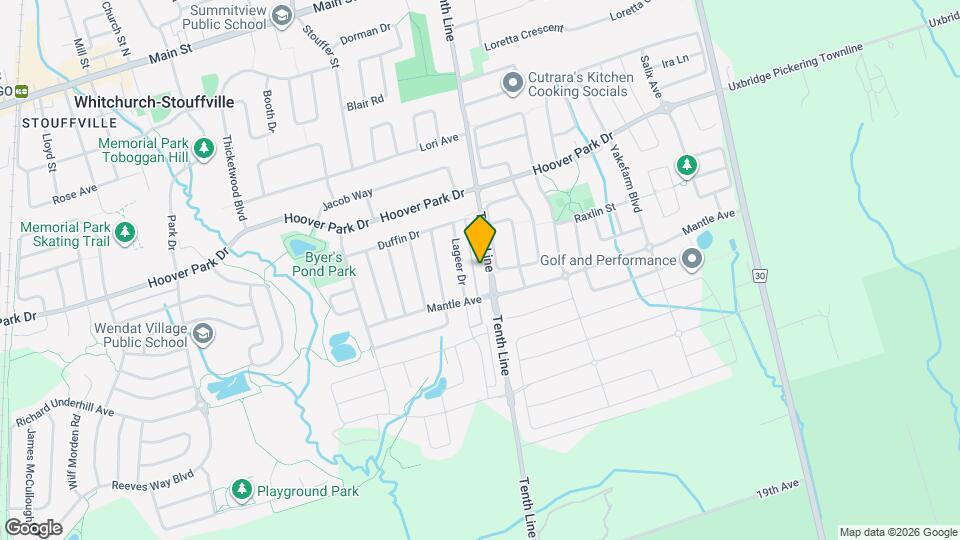 11894 Tenth Line Map and Location Details