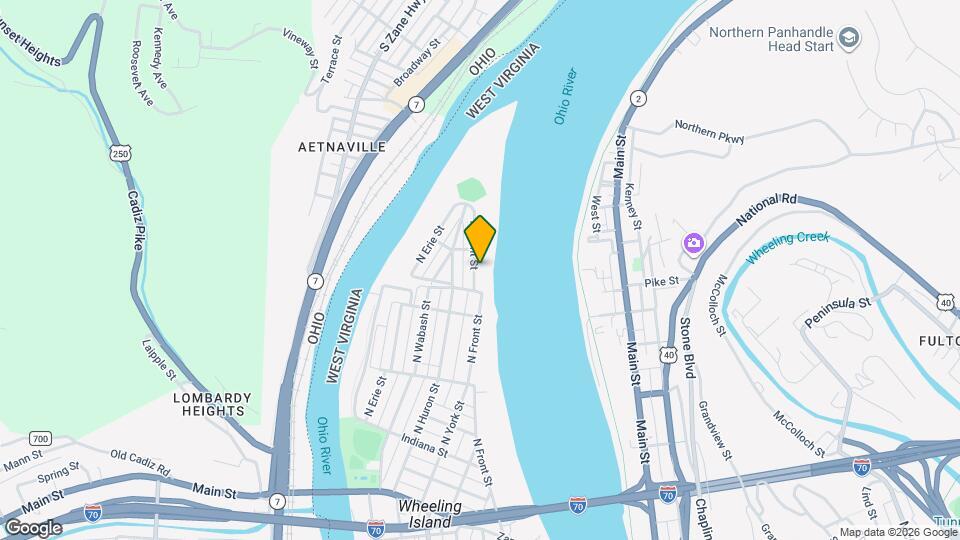 614 N Front St, Unit 614 Mapa y Detalles de la Ubicación