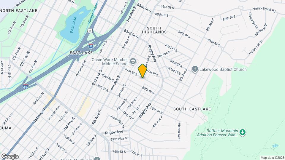 536 81st St S Map and Location Details