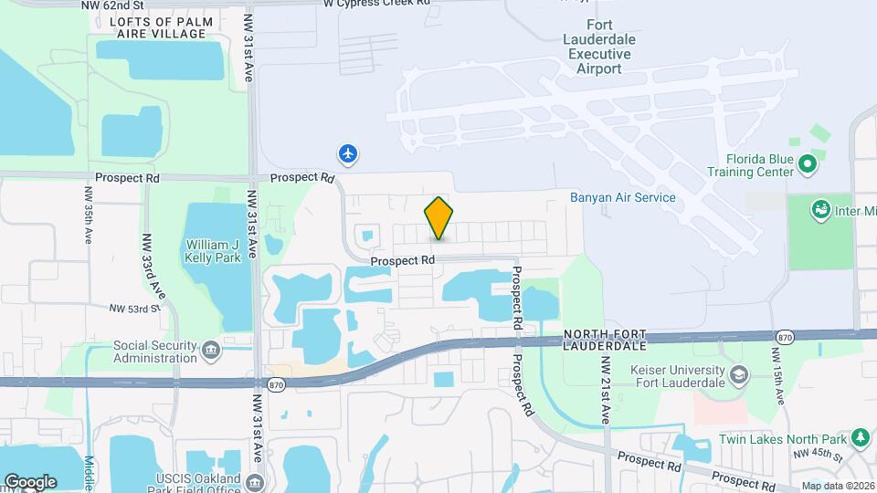 2622 NW 54th St Map and Location Details