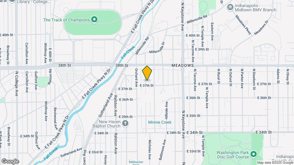 3709-3711 Kinnear Ave Mapa y Detalles de la Ubicación