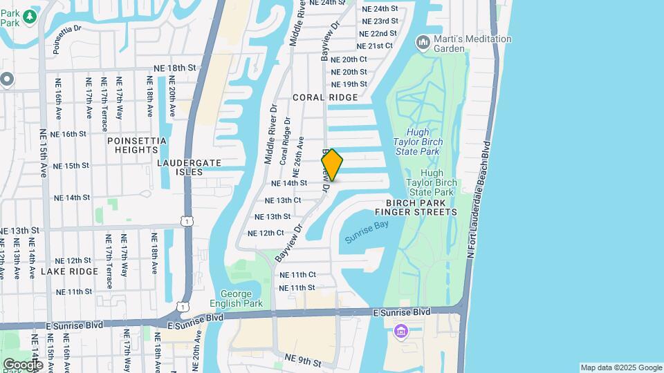 1362 Bayview Dr Map and Location Details